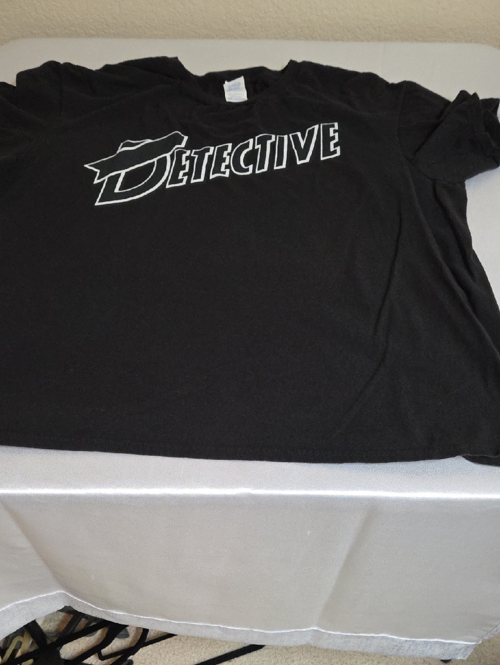 Delta Black "Detective" Short Sleeve Tee